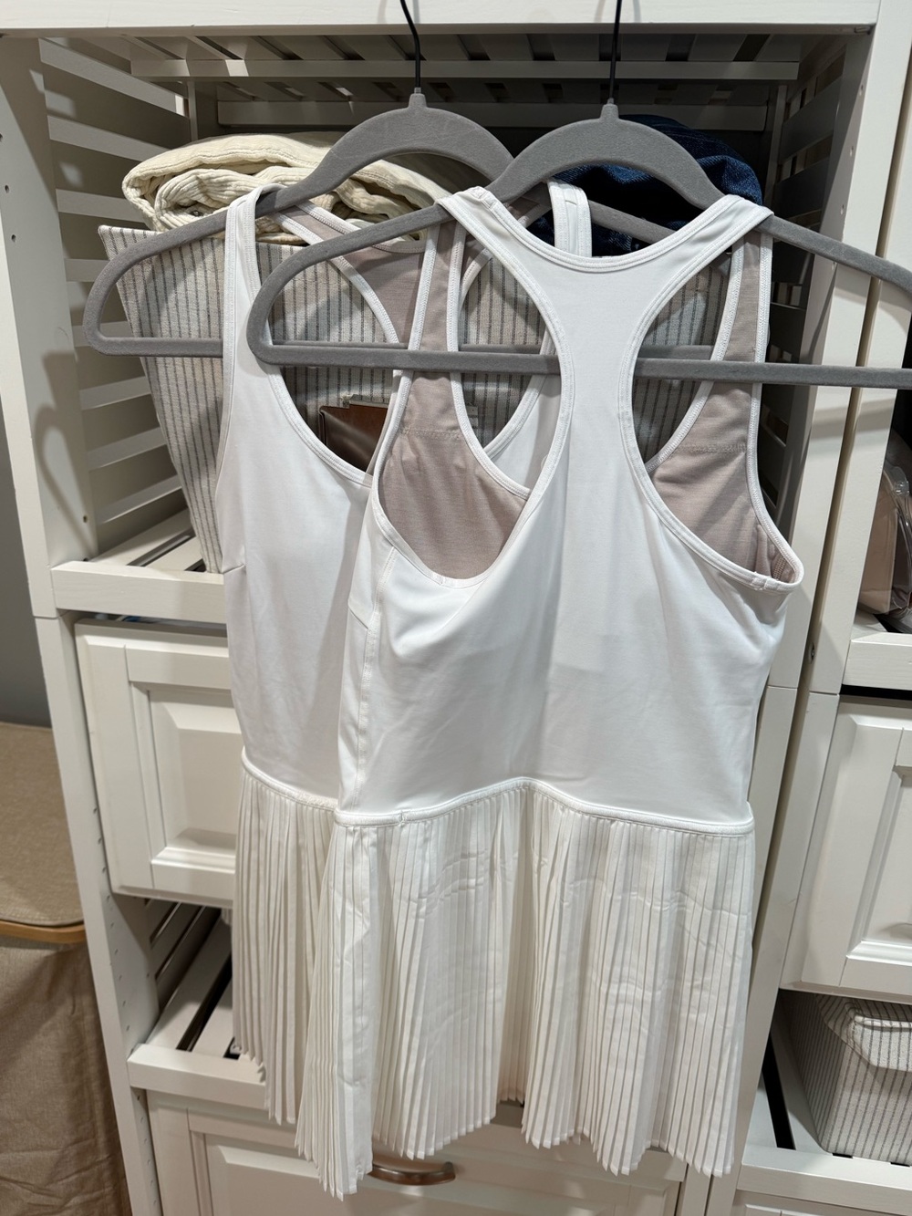 Lululemon White Pleated Tennis Dress - Picture 4 of 4